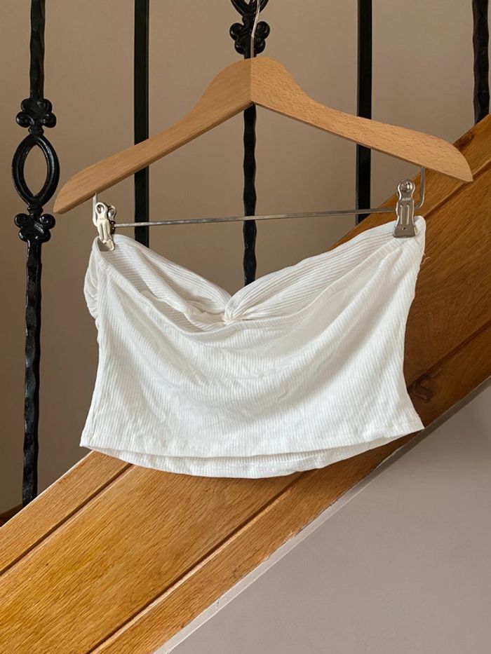 Top Bandeau blanc - photo numéro 2