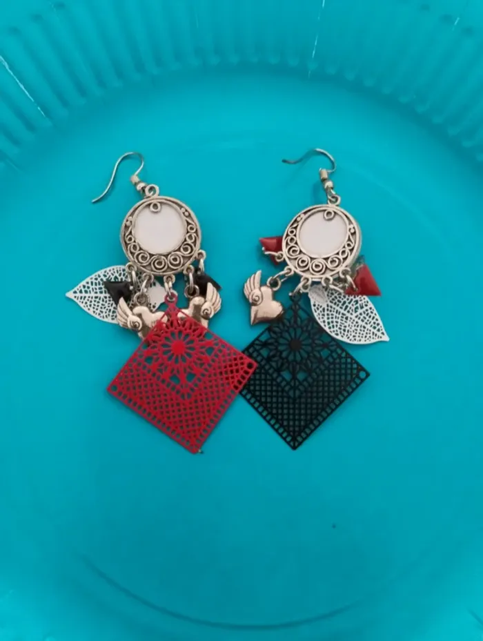Boucles d'oreilles Mickey et Minnie - photo numéro 3