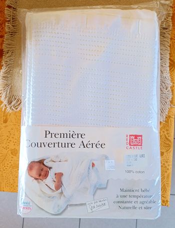 Couverture aérée bébé 