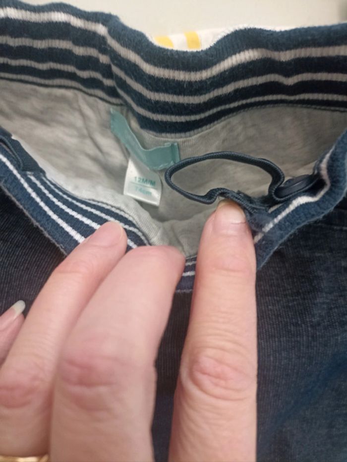 Pantalon taille élastique - photo numéro 2