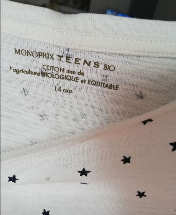 Tee shirt manches longues 14 ans - photo numéro 2