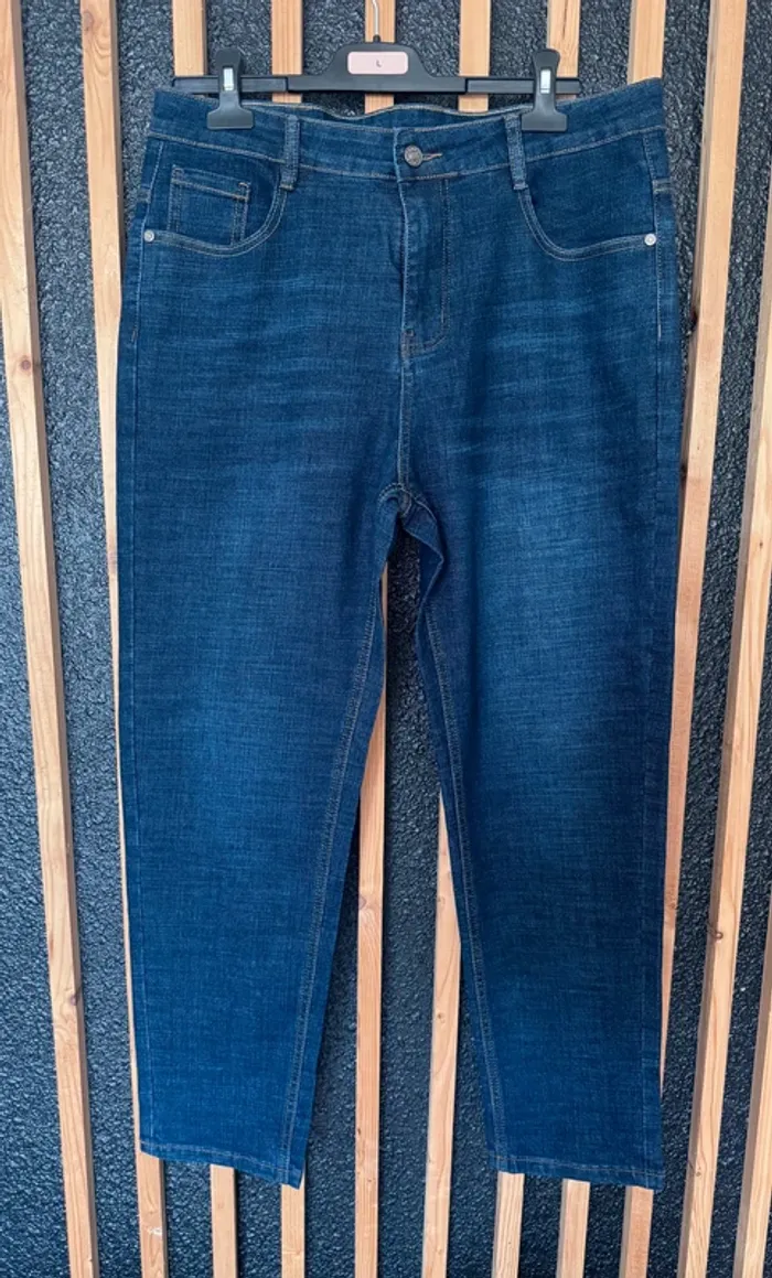 Jean Denim - Coupe Droite - Homme Taille XL - Excellent État - photo numéro 2