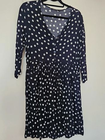 Robe à pois Monoprix