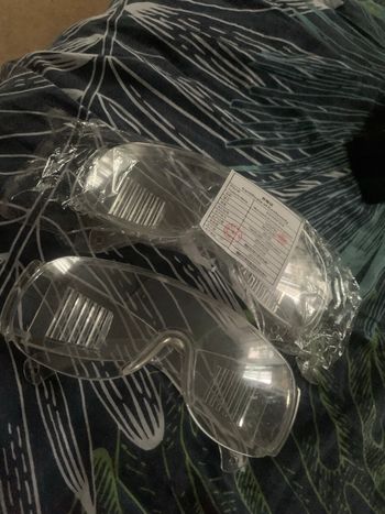 Lot lunettes de protection