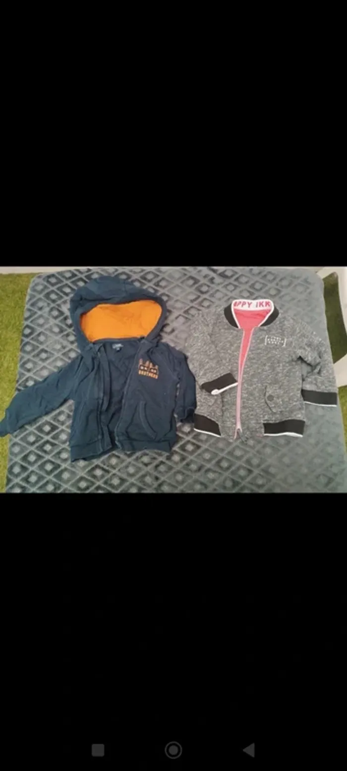 Lot veste garçon