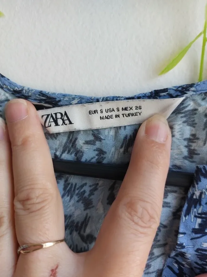 Robe d'été Zara – S – Bleu – État : Excellent - photo numéro 6