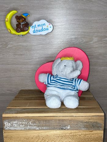 POP127 doudou éléphant 🐘 babar