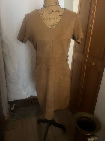 Robe imitation daim