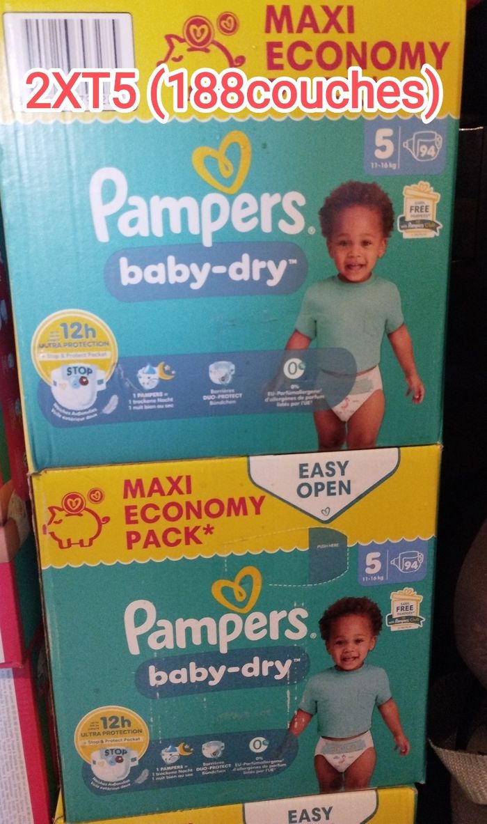 Deux Pampers T5