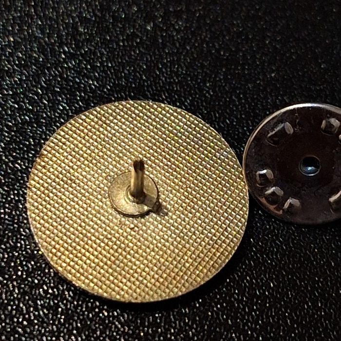 YING YANG pins générique métal vernis 2cm - photo numéro 2