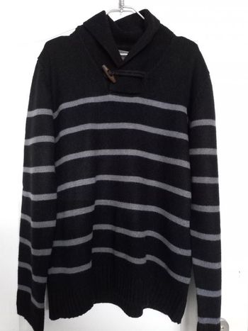 Pull col châle