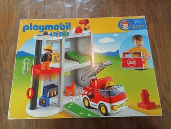 Caserne pompiers playmobil 123 ref6777