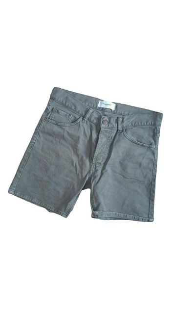 🌿 Short en denim kaki Acquaverde – Modèle Short Boy – Taille 26 – Excellent état