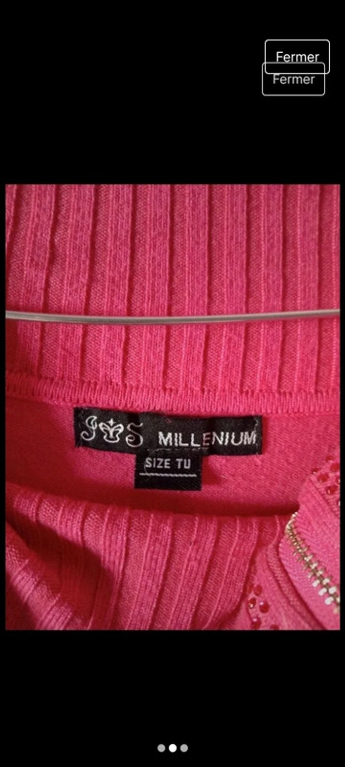 Pull longs taille unique millenium - photo numéro 2