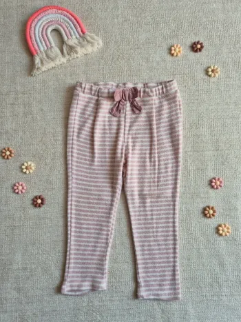 Pantalon rayé Zara 98