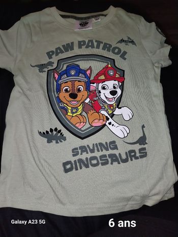 Teeshirt 6 ans