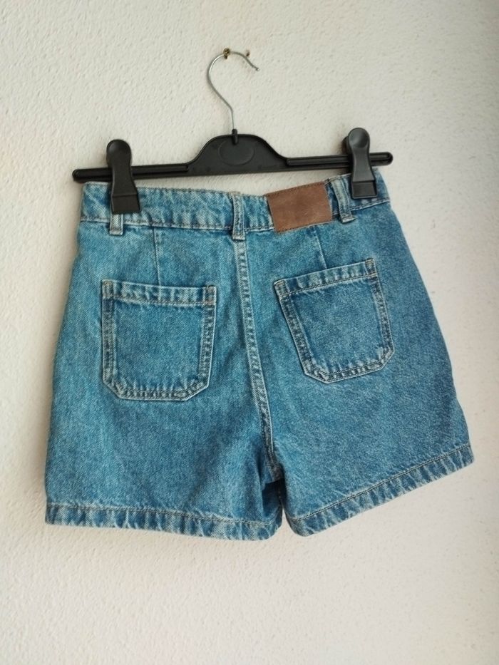 Jupe-short en jeans - photo numéro 4