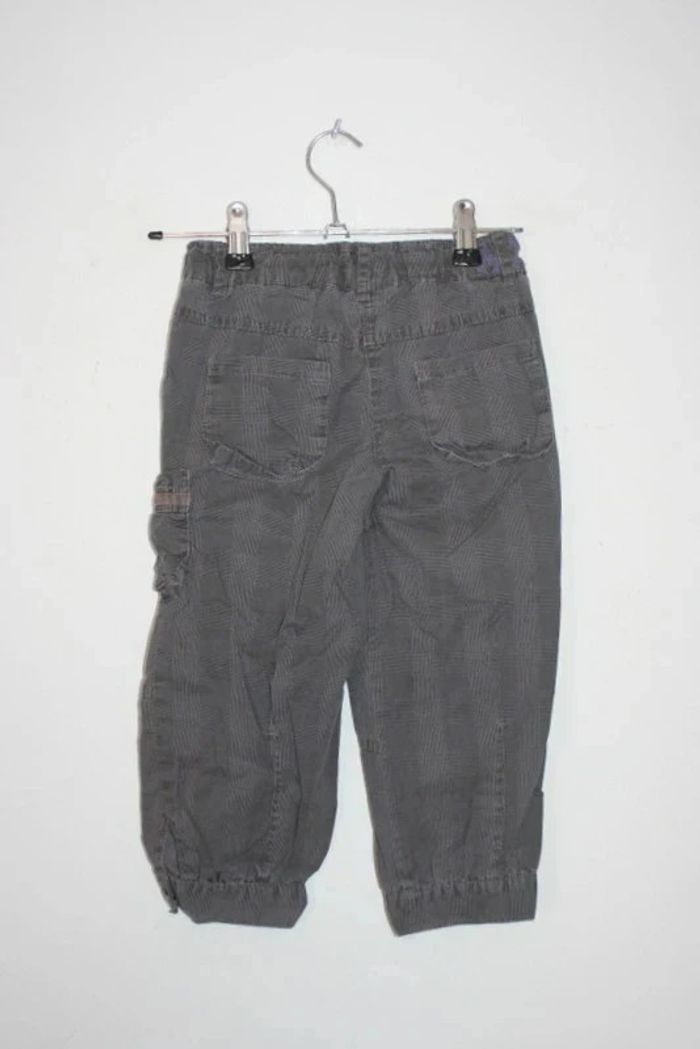Pantalon à carreaux gris doublé Kidkanai - photo numéro 4