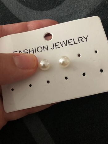 Boucles d oreilles perles