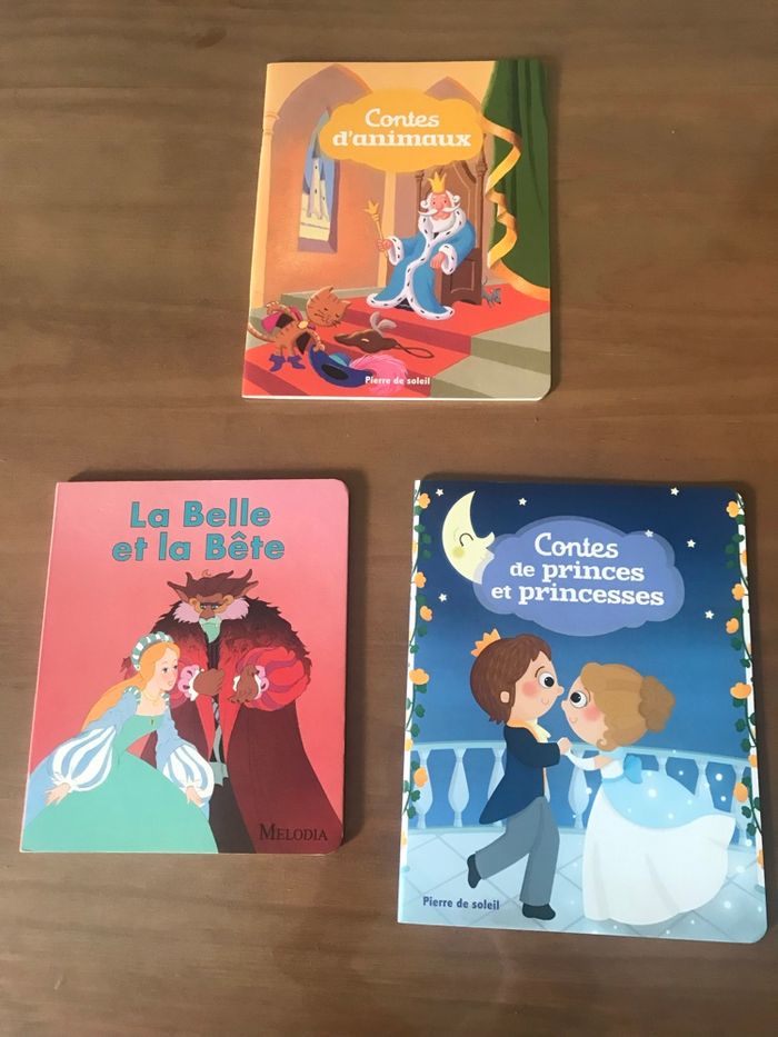 3 livres de contes Pierre de Soleil