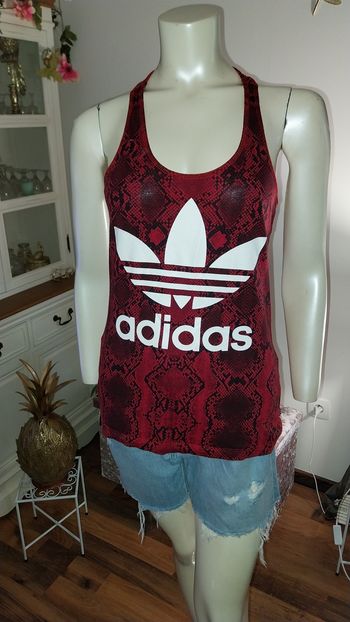 Débardeur Adidas imprimé python état neuf Taille Xs/ S