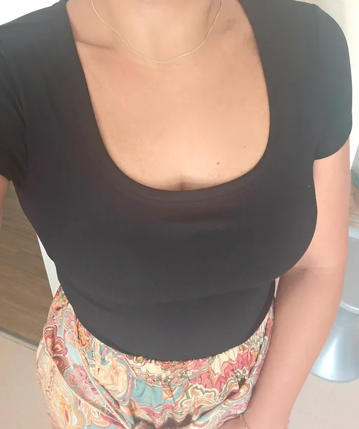 T shirt coton brassière rembourrée intégrée - photo numéro 6