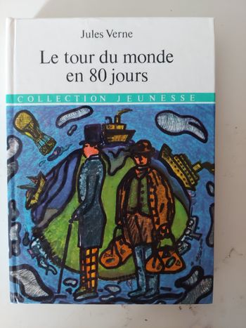 Livre le tour du monde en 80jours