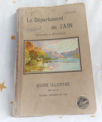 1915 dole souvenir mémoire histoire historique département l'Ain ain guide illustré gayet corcelle