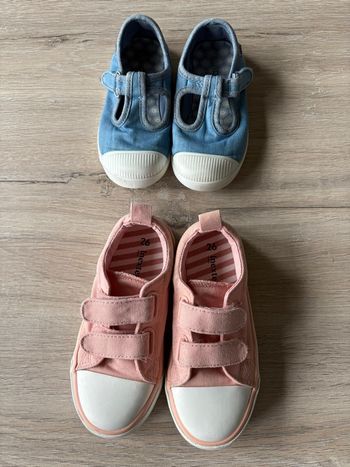 Lot de 2 paires de baskets chaussures légères