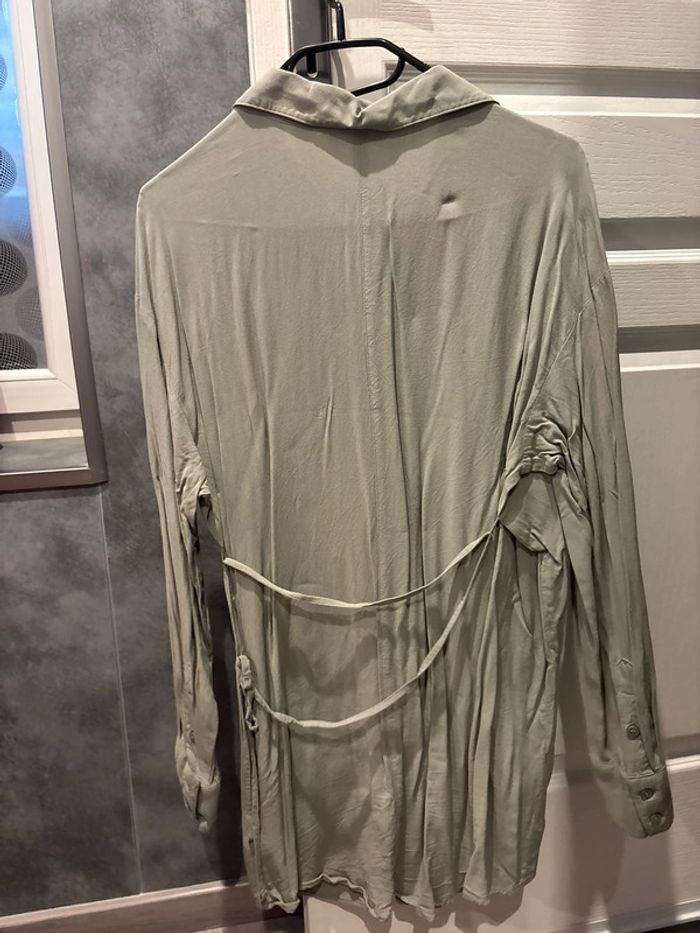 Chemise Femme Kaki H&M - photo numéro 2