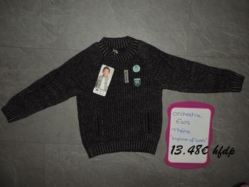 pull orchestra taille 6 ans