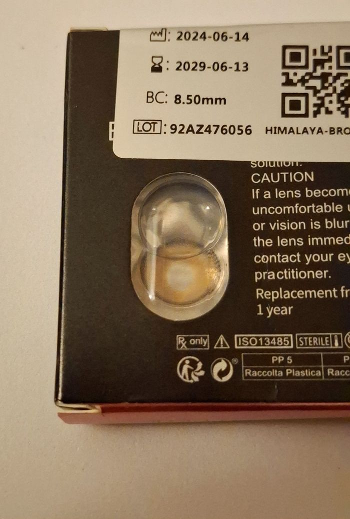 Lentilles eyeshare 1an neuves - photo numéro 4