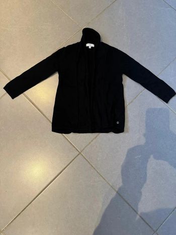 Gilet sans bouton - Tex - Cœur - Noir - 3/4 ans