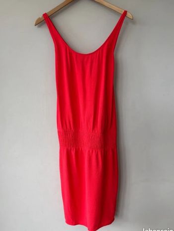 Robe rouge corail Ba&sh