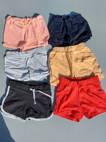 Lot 6 shorts 2 ans