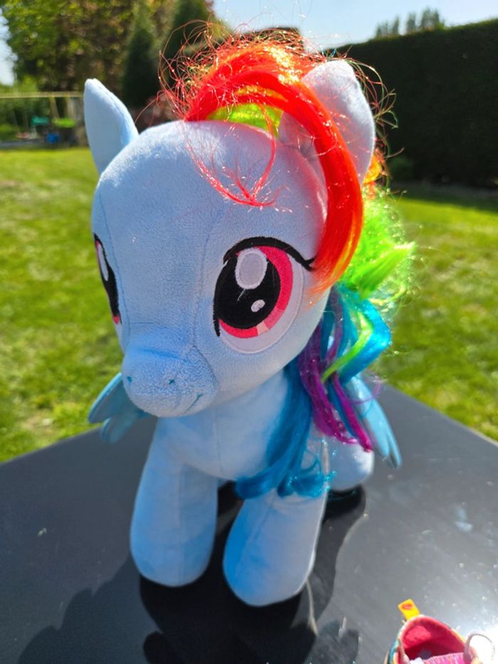 My little Pony Rainbow Dash Build a Bear 🌈 - photo numéro 2
