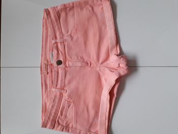 Mini short rose saumon - Taille 38 - Camaïeu