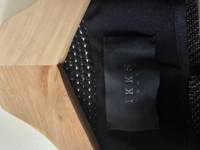 manteau mi-long Ikks noir taille L - photo numéro 5