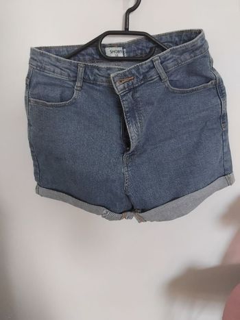 Short en jean kiabi