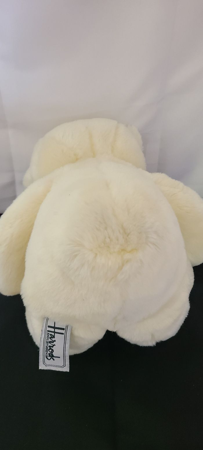 Peluche ours en peluche My First Harrods ivoire crème nez noir - photo numéro 5