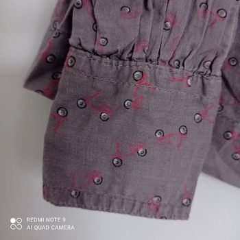 Blouse violacée 4ans Okaïdi