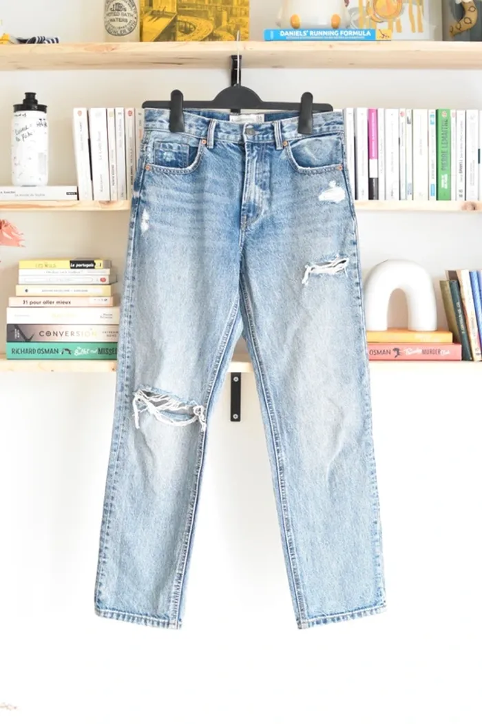 Jean Stradivarius en taille 36 - Très bon état - photo numéro 4