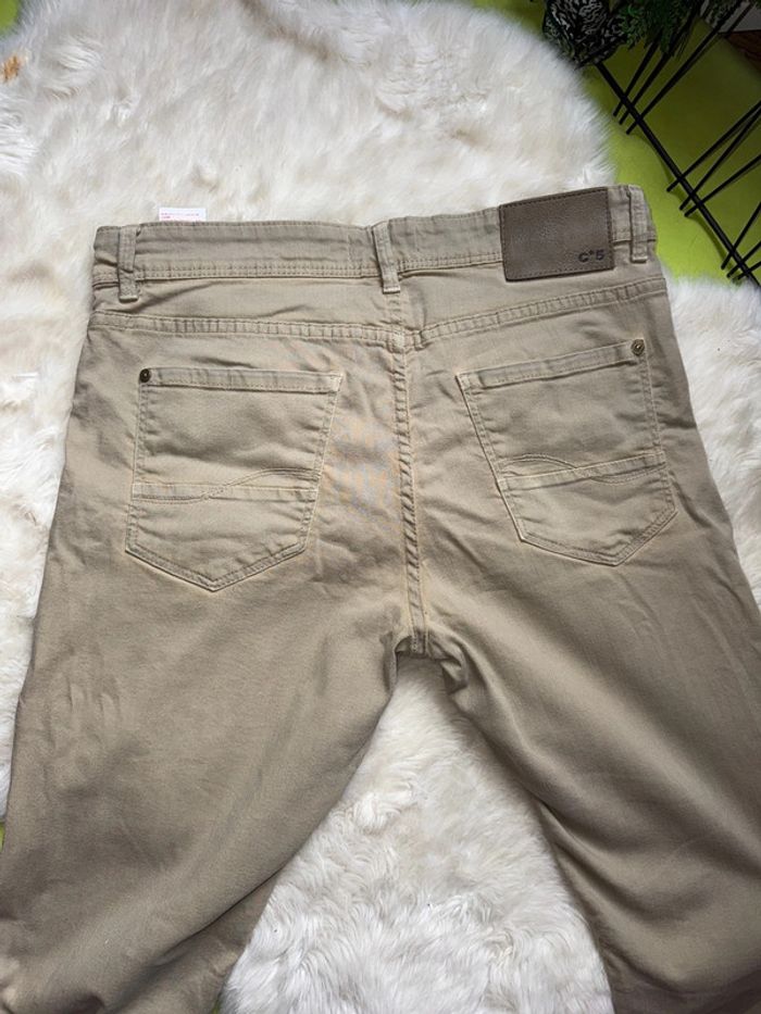 Pantalon beige homme - Célio Taille 42 - photo numéro 4