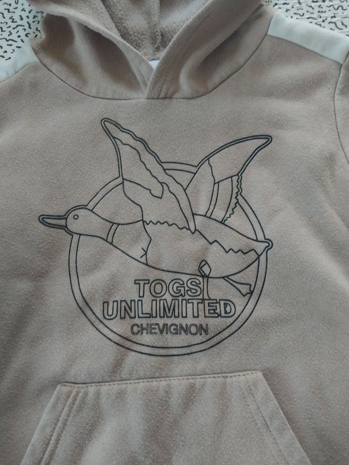 sweat à capuche chevignon kids togs unlimited – 10 ans - photo numéro 2