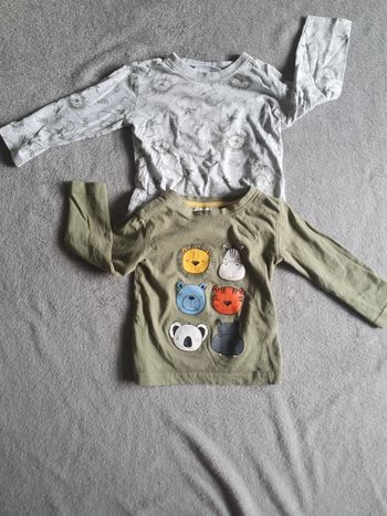 Lot 2 t-shirt à manches longues