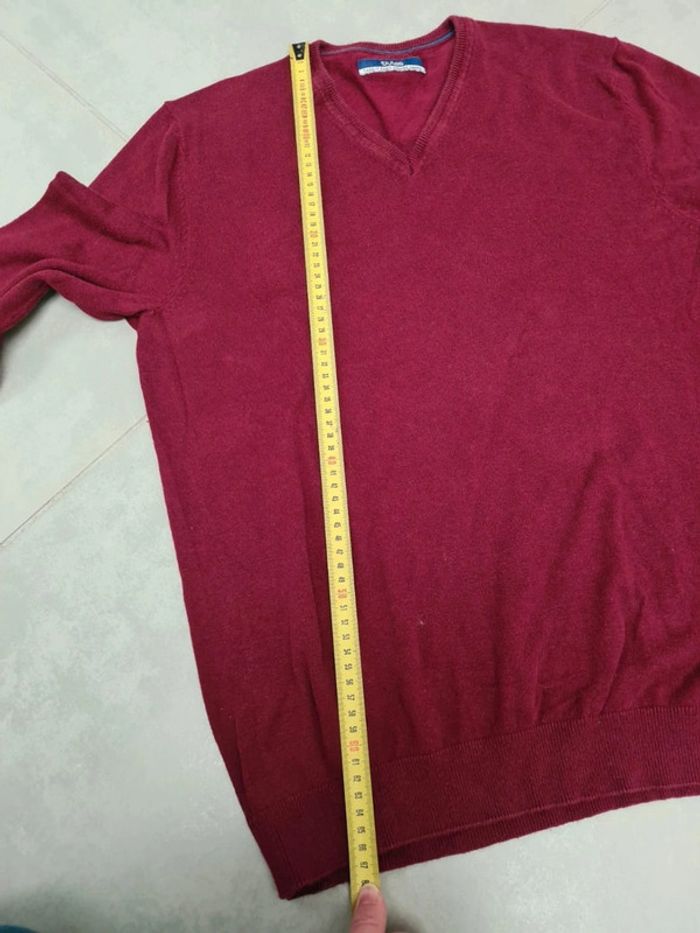 Pull fin taille M rouge - Marque Jules - photo numéro 11