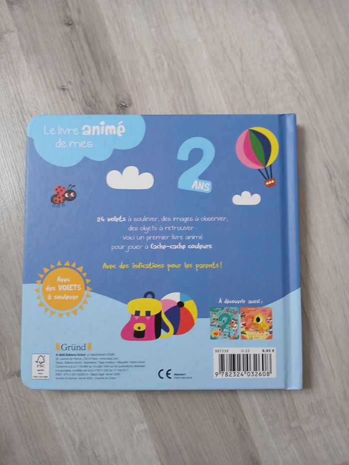 Le livre animé de mes 2 ans - photo numéro 2