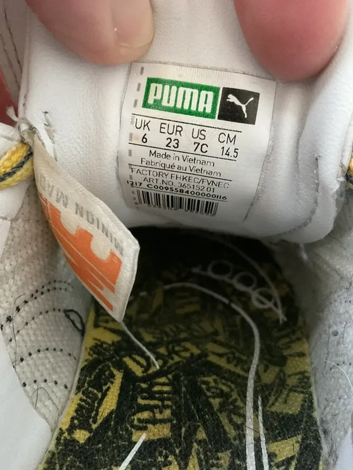 Baskets minions x puma - photo numéro 9