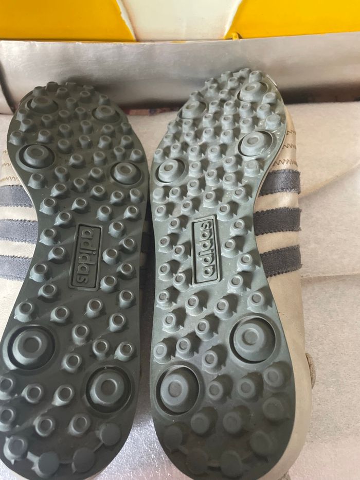 Rare Adidas chile ´62 cuir gris vintage - photo numéro 6