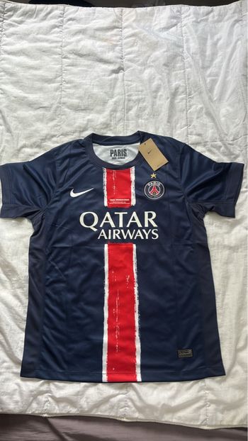Maillot de foot psg champion 2025 